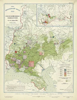Cartographic Prints: Agricultural engineering as of January 1