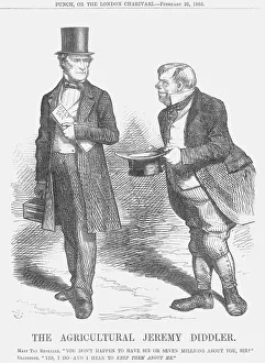 The Agricultural Jeremy Diddler, 1865. Artist: John Tenniel
