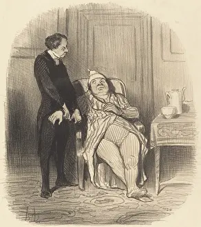 Patient Prints: Ah! docteur... je crois bien que j'suis poitrinaire!