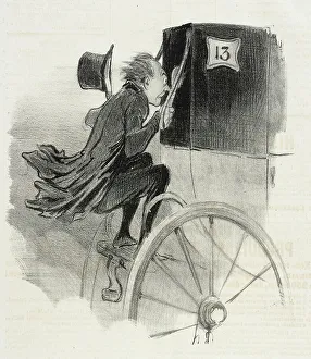 Uncomfortable Prints: Ah! Très bien j'en suis sûr!.. 1841. Creator: Honore Daumier