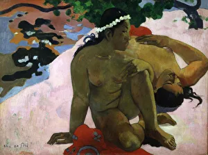 Aha oe feii? (Are You Jealous?), 1892. Artist: Paul Gauguin