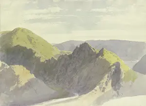 River Valley Prints: The Ahr Valley near Altenahr, 1858. Creator: Carl Theodor Reiffenstein