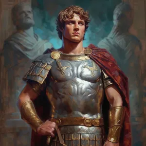 4th Century Bc Prints: AI IMAGE - Portrait of Alexander the Great