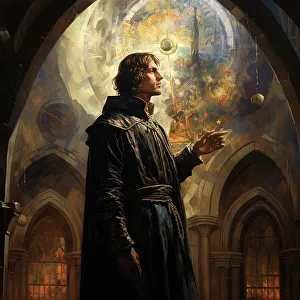 Commissary Prints: AI IMAGE - Portrait of Nicolaus Copernicus