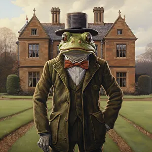 AI IMAGE - Toad, from The Wind in the Willows, 2023. Creator: Heritage Images. AI IMAGE - Toad, from The Wind in the Willows, 2023. Creator: Heritage Images