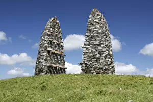 Crawford Gallery: Aignish Farm Raiders Monument, Lewis, Outer Hebrides, Scotland, 2009