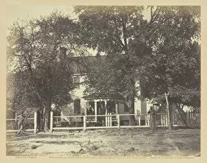 Timber Gallery: Aiken House, on Weldon Railroad, Virginia, February 1865. Creator: John Reekie