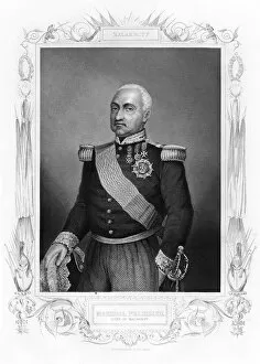 D J Pound Collection: Aimable Jean Jacques Pelissier, duke of Malakoff, marshal of France, 19th century.Artist: DJ Pound