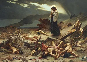 War Atrocities Prints: Aimez-vous les uns les autres or La transgression du commandement, 1892