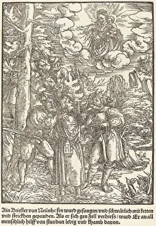 Miracles Prints: Ain Briester von Neunhe... c. 1503. Creator: Master of the Legend Scenes