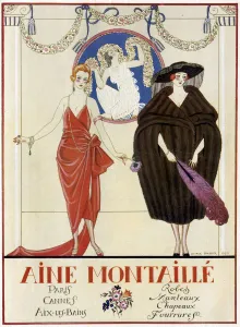 Barbier Gallery: Aine-Montaille, 1920. Creator: Barbier, George (1882-1932)