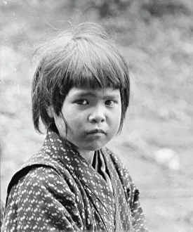 Ainu child, 1908. Creator: Arnold Genthe