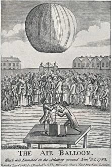 The Air Balloon, 1783, (1920). Creator: Unknown