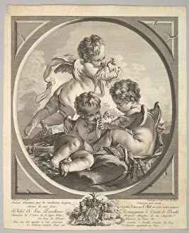 Images Dated 17th March 2020: Air, ca. 1748. Creator: Jean Daullé