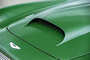 Campbell Donald Prints: Air intake of a 1961 Aston Martin DB4 GT previously owned by Donald Campbell