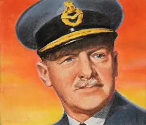 Air Marshal Sir Arthur Harris, c1943. Creators: William Timym, Central Office of Information