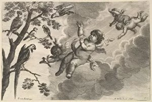 Avont Gallery: Air (The Four Elements), ca. 1647. Creator: Wenceslaus Hollar