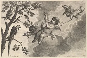 Pieter Van Prints: Air (The Four Elements), ca. 1647. Creator: Wenceslaus Hollar