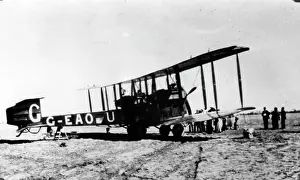 Darwin Prints: Aircraft in which Sir Ross and Sir Keith Smith flew from England to Australia in 1919