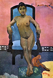 Images Dated 28th August 2008: Aita Tamari vahina Judith te Parari (Annah the Javanese), 1893 (1939). Artist: Paul Gauguin