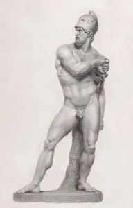 Engraving And Etching Prints: Ajax, front view. from Oeuvre de Canova: Recueil de Statues... 1817