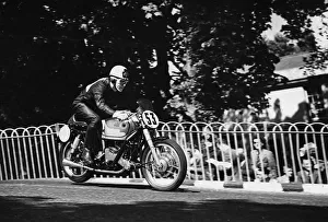 AJS, Armstrong 1951 Isle of Man Tourist Trophy Race. Creator: Unknown AJS, Armstrong 1951 Isle of Man Tourist Trophy Race. Creator: Unknown