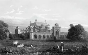 Fisher Prints: Akbar's Tomb, - Secundra, 1835. Creator: William Purser