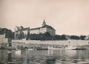 Military Base Gallery: Akershus, 1914. Creator: Unknown