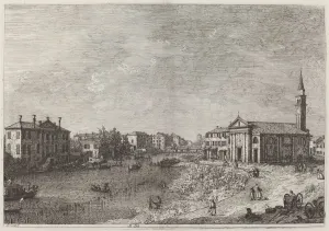 Canal Giovanni Antonio Collection: Al Dolo, c. 1735 / 1746. Creator: Canaletto