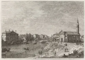 Al Dolo, c. 1735 / 1746. Creator: Canaletto