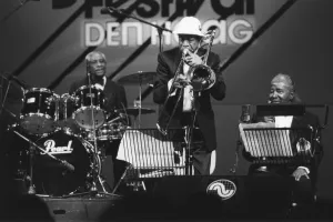 The Hague Prints: Al Grey, North Sea Jazz Festival, The Hague, Holland, 1991. Creator: Brian Foskett