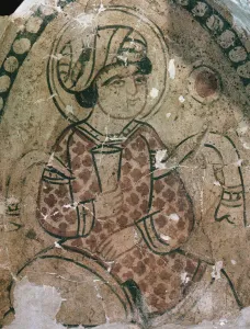 Al-Hakim bi-Amr Allah. (Fragment from a bathhouse. Fustat, Egypt), 11th century Al-Hakim bi-Amr Allah. (Fragment from a bathhouse. Fustat, Egypt), 11th century