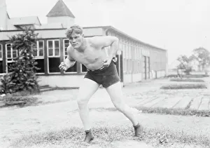 Heavyweight Prints: Al Palzer, boxer, between c1910 and c1915. Creator: Bain News Service