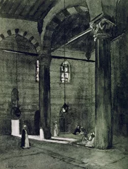 Al-Rifai Mosque, Cairo, Egypt, 1928. Artist: Louis Cabanes