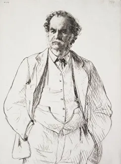 Intellectual Prints: A.L. Smith, Master of Balliol, 1915. Creator: Francis Dodd