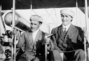 Steering Prints: Al Welsh and G.W. Beatty, 1911. Creator: Bain News Service