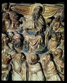 Preaching Prints: Alabaster altarpiece of the main altar or Santa Tecla altar of the Tarragona Cathedral