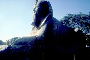 Alabaster Sphinx, Memphis, Egypt, 18th or 19th Dynasty, c14th-13th century BC
