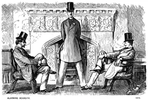 George Du Prints: Alarming Scarcity, 1874 (1891). Artist: George du Maurier