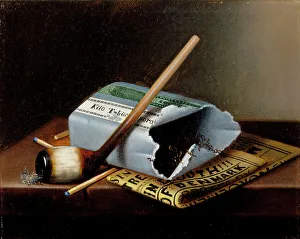 Weights And Measures Prints: Alas, Poor Yorick, 1877. Creator: William Michael Harnett