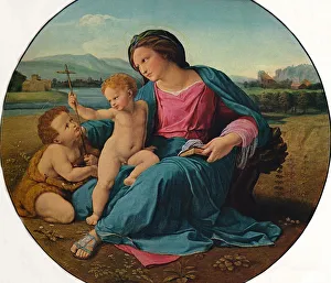 Tenderness Prints: The Alba Madonna, 1510. Artist: Raphael