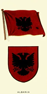 Double Headed Prints: Albania, c1935. Creator: Unknown
