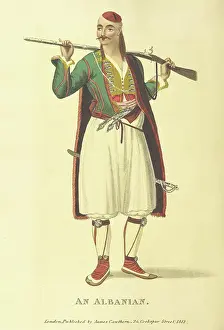Broughton Prints: An Albanian, 1813. Creator: Unknown