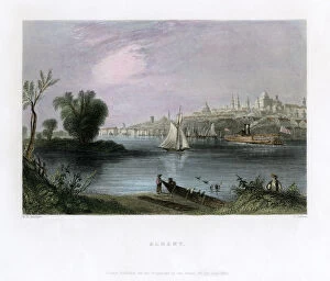 Albany Collection: Albany, New York, USA, 1837.Artist: C Cousen