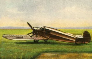 Albatros Prints: Albatros L 100 plane, 1932. Creator: Unknown