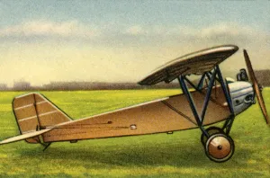 Albatros Prints: Albatros L. 66a plane, 1920a, (1932). Creator: Unknown