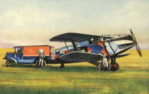 Euge Prints: Albatros L 72c cargo plane, 1920s, 1932. Creator: Unknown