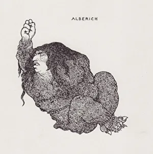 Rage Prints: Alberich, from The Savoy No. 8, 1896. Creator: Aubrey Beardsley