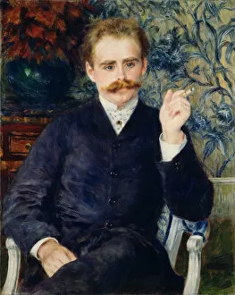 Images Dated 31st October 2013: Albert Cahen d Anvers, 1881. Artist: Renoir, Pierre Auguste (1841-1919)