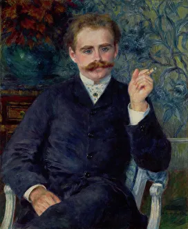 Renoir Pierre Auguste Prints: Albert Cahen d'Anvers, 1881. Creator: Pierre-Auguste Renoir
